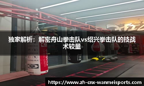 独家解析：解密舟山拳击队vs绍兴拳击队的技战术较量
